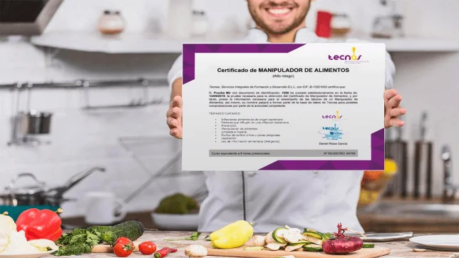 certificado manipulador alimentos